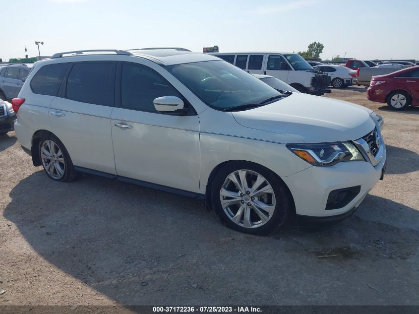 2019 NISSAN PATHFINDER SL - 5N1DR2MN9KC588177