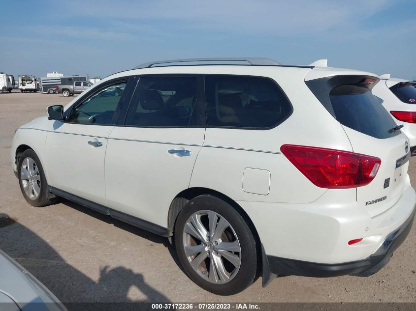 2019 NISSAN PATHFINDER SL - 5N1DR2MN9KC588177