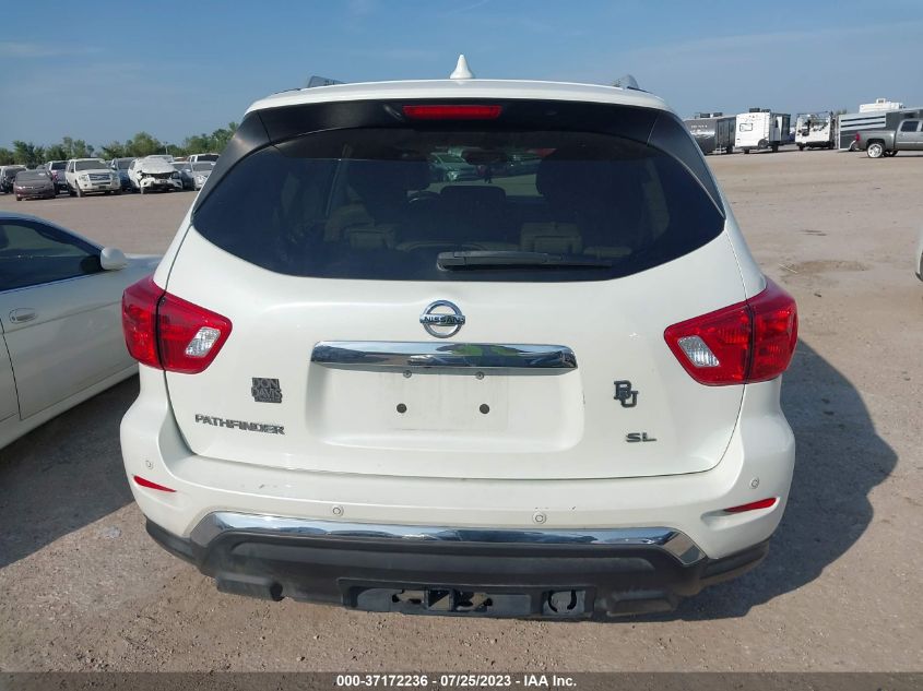 2019 NISSAN PATHFINDER SL - 5N1DR2MN9KC588177