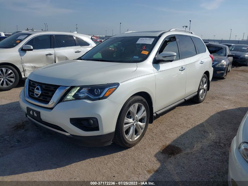 2019 NISSAN PATHFINDER SL - 5N1DR2MN9KC588177
