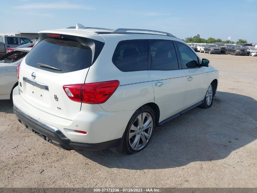 2019 NISSAN PATHFINDER SL - 5N1DR2MN9KC588177
