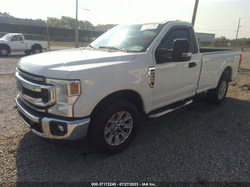2021 FORD SUPER DUTY F-250 SRW XL/XLT - 1FTBF2A61MED16456