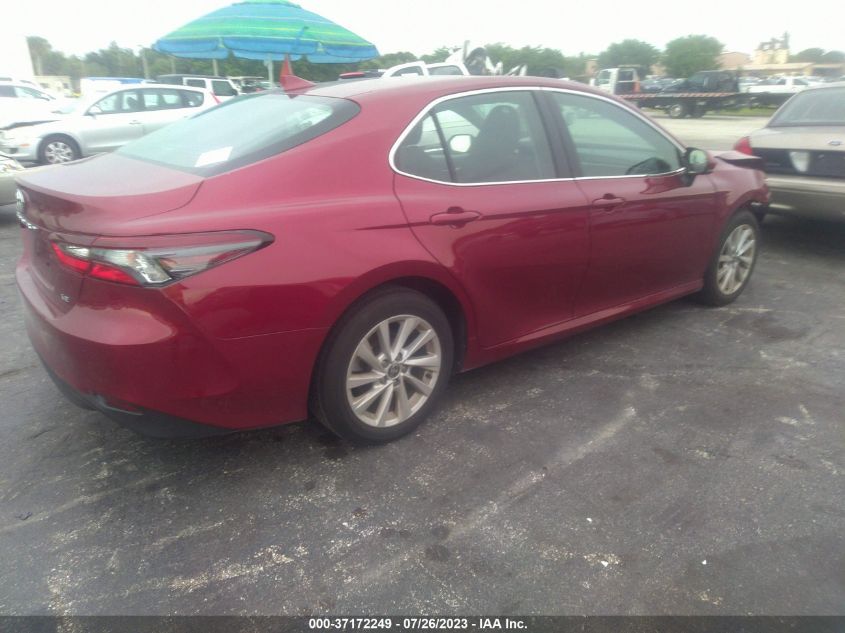 2022 TOYOTA CAMRY LE - 4T1C11AK8NU010089