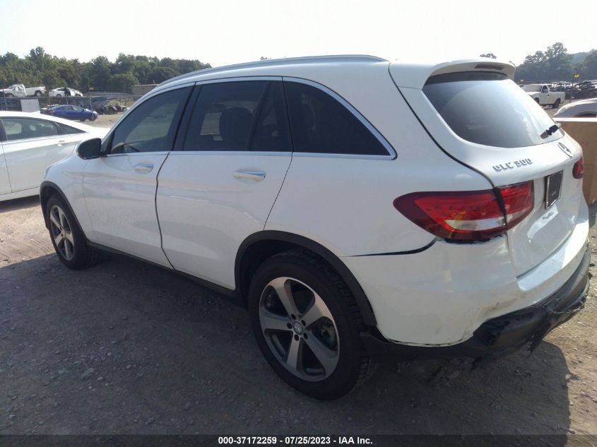2016 MERCEDES-BENZ GLC GLC 300 - WDC0G4JB9GF090639