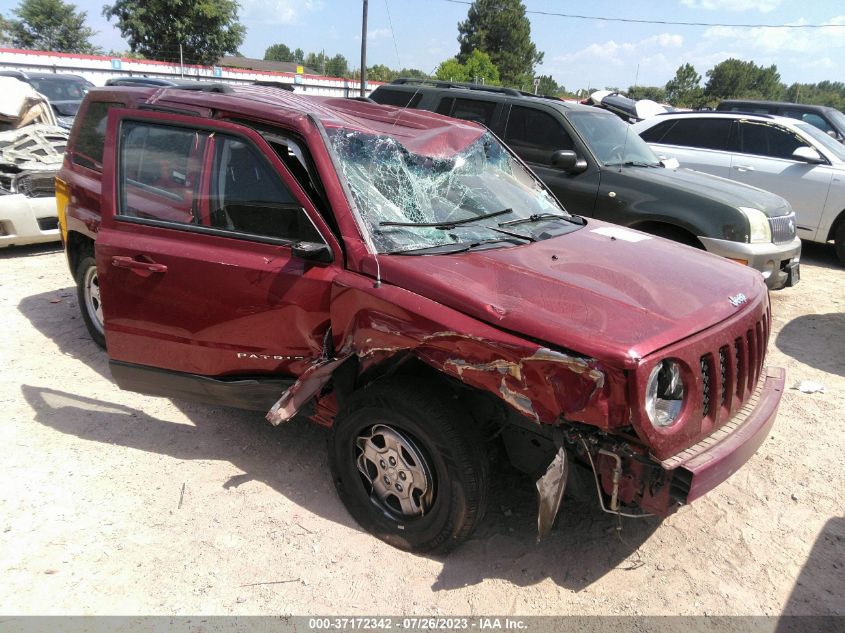 2016 JEEP PATRIOT SPORT - 1C4NJPBA6GD747560
