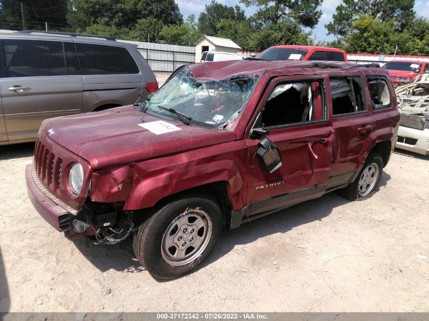 2016 JEEP PATRIOT SPORT - 1C4NJPBA6GD747560