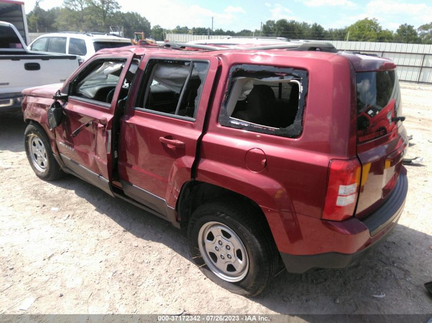2016 JEEP PATRIOT SPORT - 1C4NJPBA6GD747560