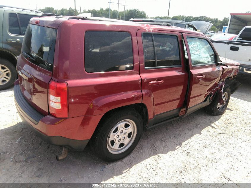 2016 JEEP PATRIOT SPORT - 1C4NJPBA6GD747560