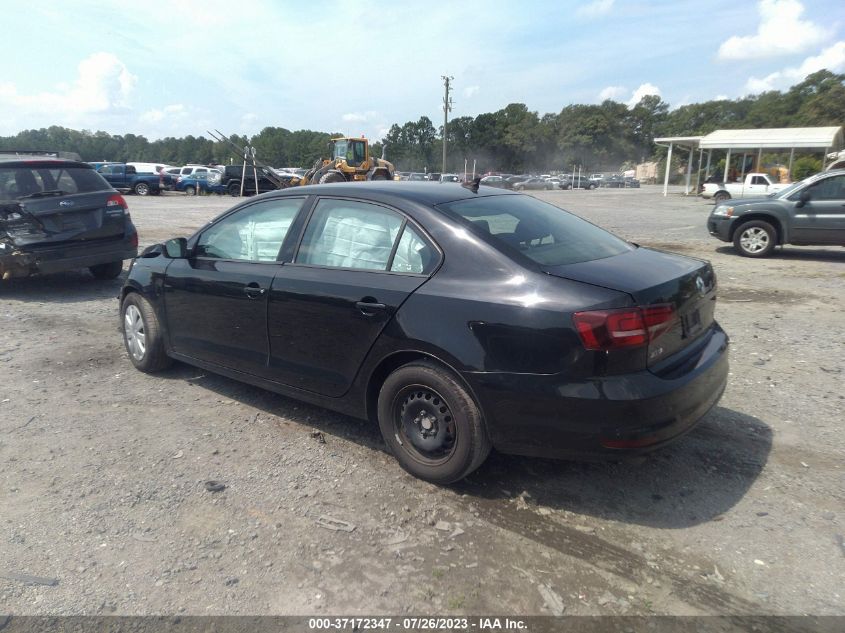 2016 VOLKSWAGEN JETTA SEDAN 1.4T S W/TECHNOLOGY - 3VW167AJ3GM397940