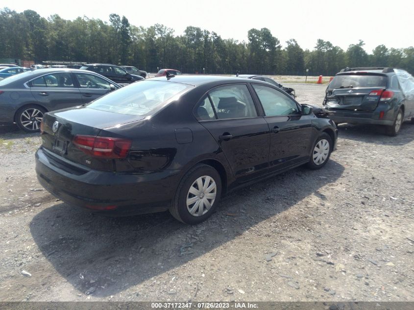 2016 VOLKSWAGEN JETTA SEDAN 1.4T S W/TECHNOLOGY - 3VW167AJ3GM397940