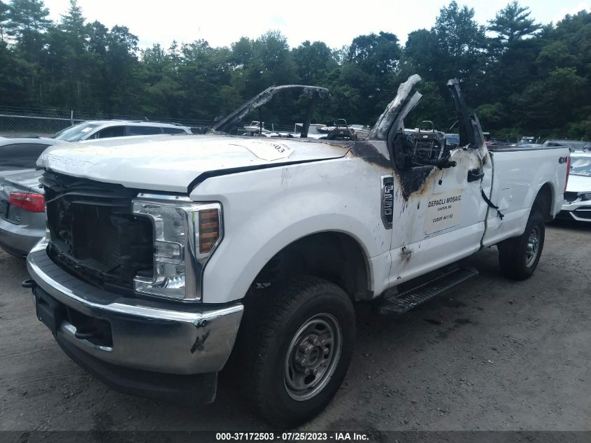 2019 FORD SUPER DUTY F-250 SRW XL/XLT - 1FTBF2B67KED05344