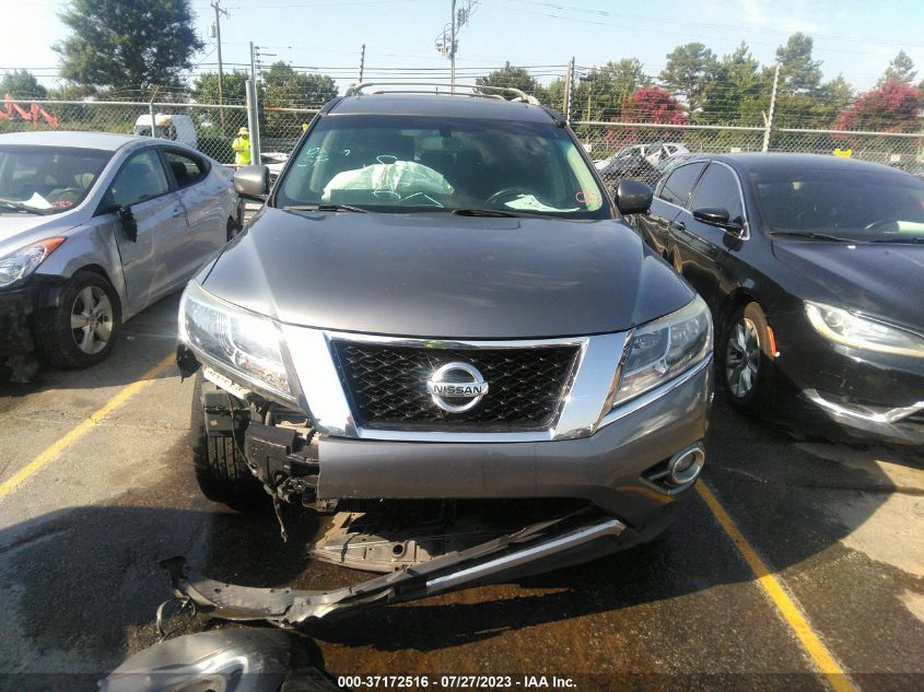 2015 NISSAN PATHFINDER PLATINUM - 5N1AR2MM3FC698397