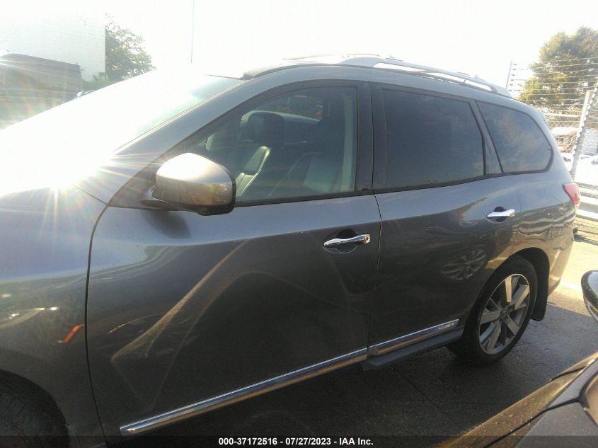 2015 NISSAN PATHFINDER PLATINUM - 5N1AR2MM3FC698397