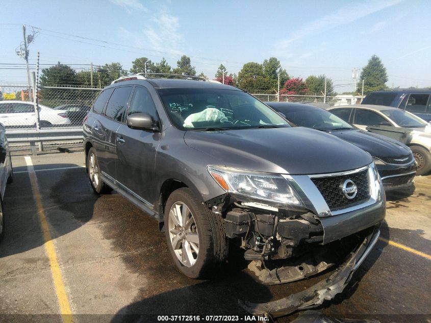 2015 NISSAN PATHFINDER PLATINUM - 5N1AR2MM3FC698397