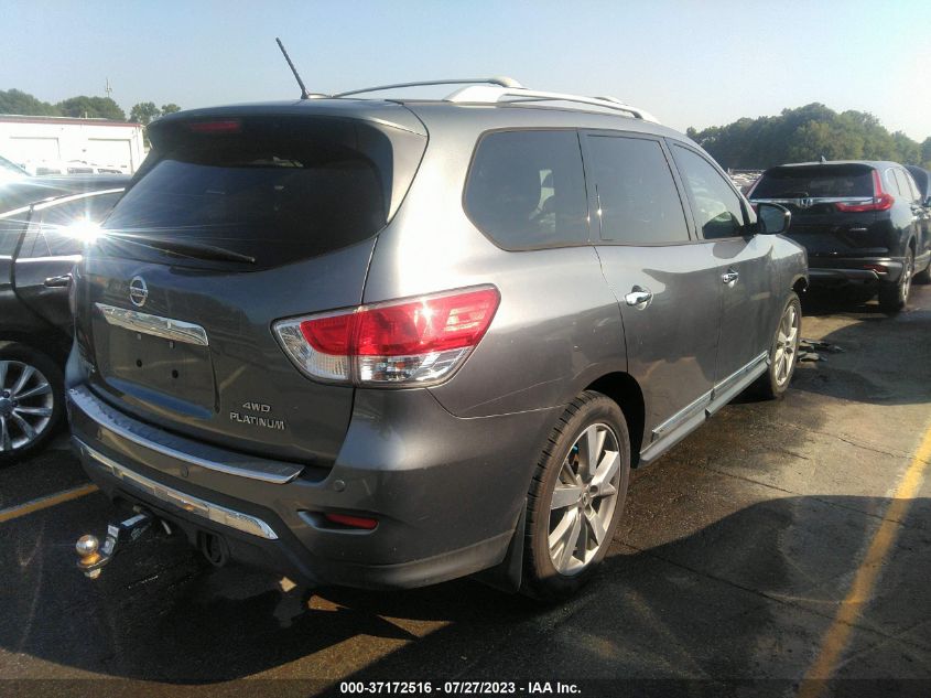 2015 NISSAN PATHFINDER PLATINUM - 5N1AR2MM3FC698397