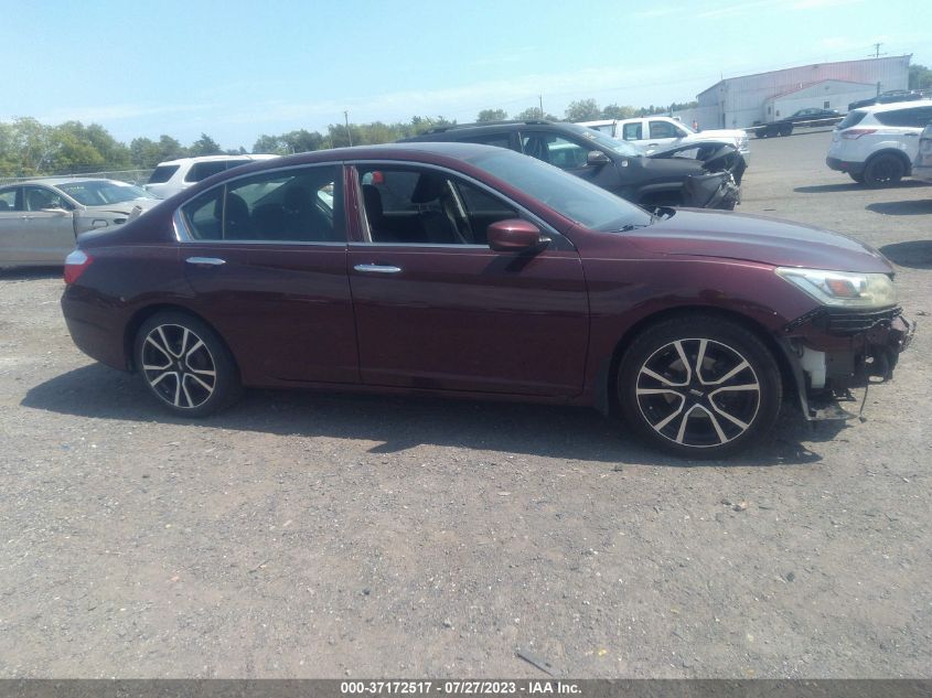 2015 HONDA ACCORD SEDAN SPORT - 1HGCR2F53FA048937