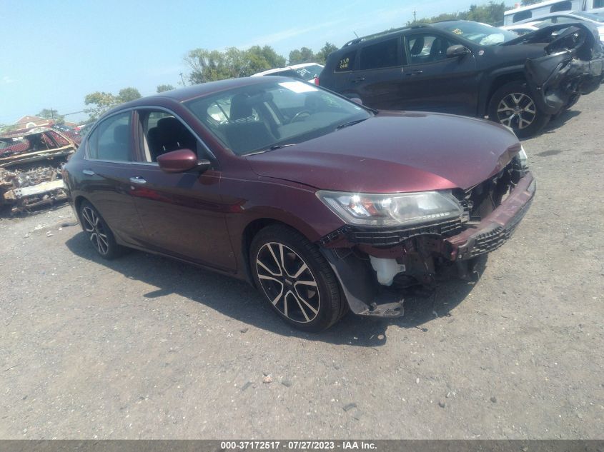 2015 HONDA ACCORD SEDAN SPORT - 1HGCR2F53FA048937