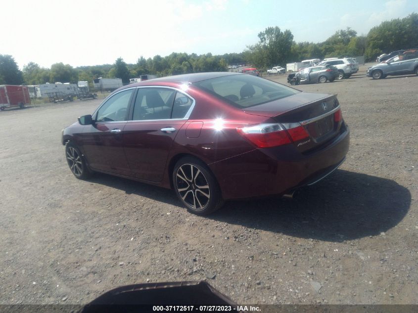 2015 HONDA ACCORD SEDAN SPORT - 1HGCR2F53FA048937