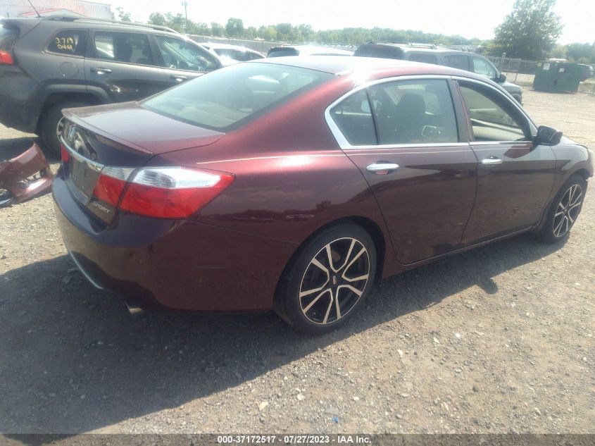 2015 HONDA ACCORD SEDAN SPORT - 1HGCR2F53FA048937