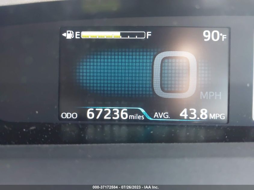 2020 TOYOTA PRIUS L ECO/LE/XLE/LIMITED - JTDKARFU1L3112314