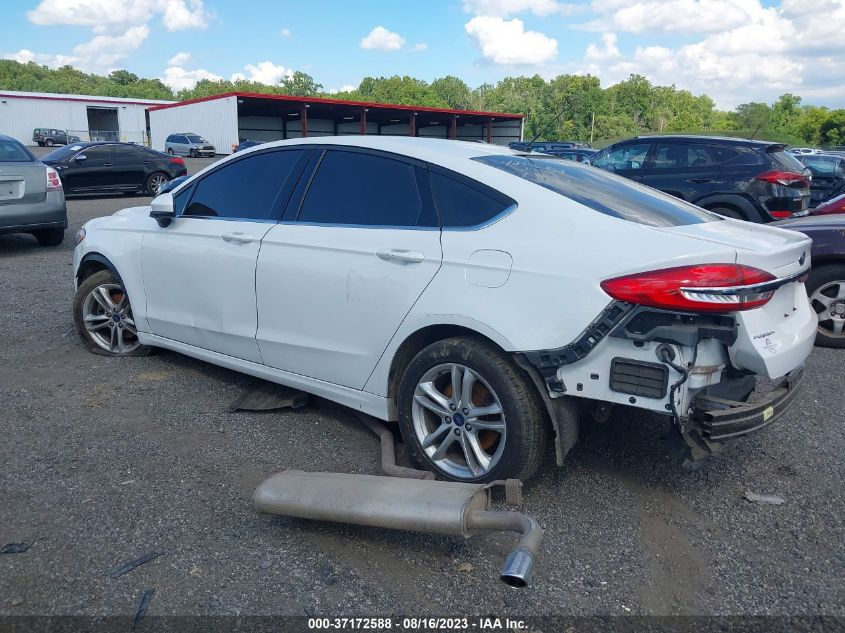 2018 FORD FUSION SE - 3FA6P0H70JR221001