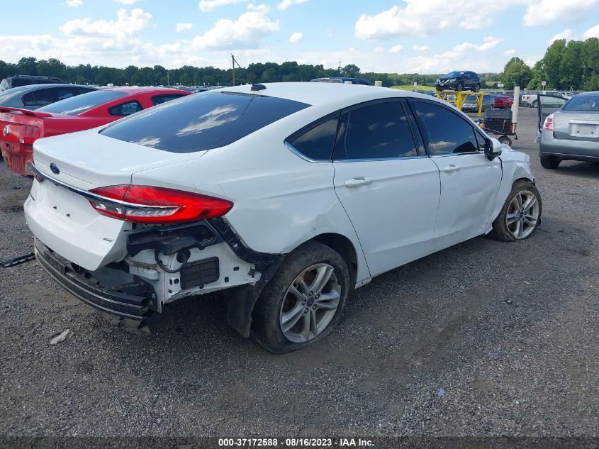 2018 FORD FUSION SE - 3FA6P0H70JR221001