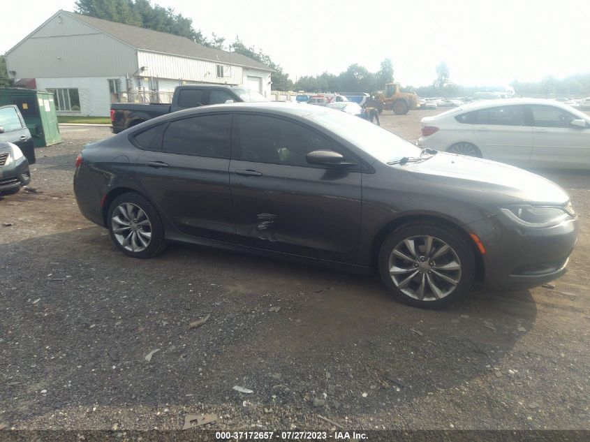 2015 CHRYSLER 200 S - 1C3CCCBB9FN751781