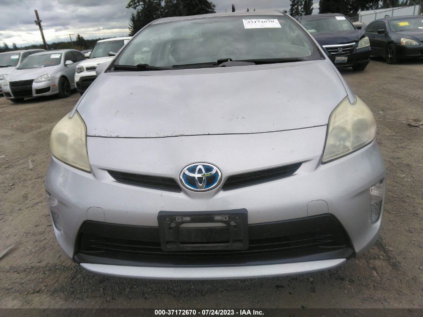 2013 TOYOTA PRIUS ONE/TWO/THREE/FOUR/FIVE - JTDKN3DU2D0350583