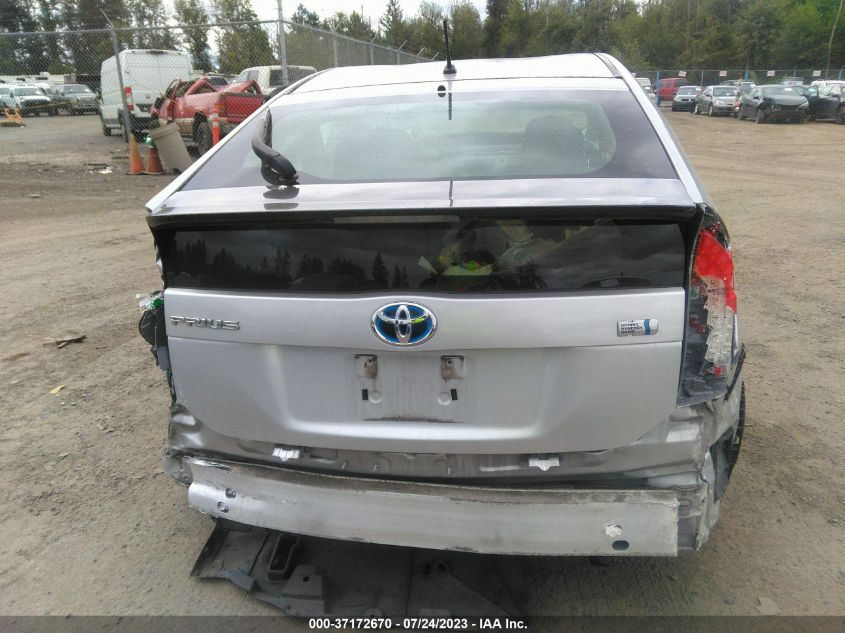 2013 TOYOTA PRIUS ONE/TWO/THREE/FOUR/FIVE - JTDKN3DU2D0350583