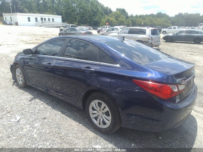 2013 HYUNDAI SONATA GLS - 5NPEB4AC6DH572392