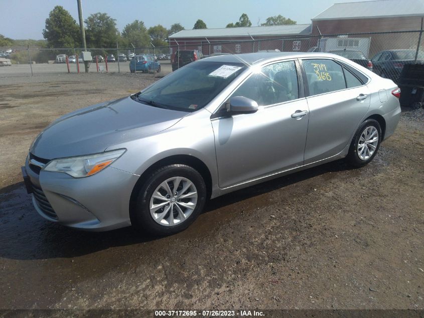 2016 TOYOTA CAMRY XLE/SE/LE/XSE - 4T4BF1FK9GR552378
