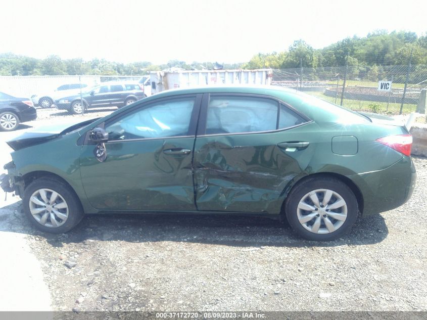 2014 TOYOTA COROLLA L/LE/S/S PLUS/LE PLUS - 2T1BURHE6EC226252