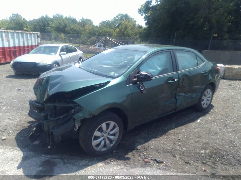 2014 TOYOTA COROLLA L/LE/S/S PLUS/LE PLUS - 2T1BURHE6EC226252