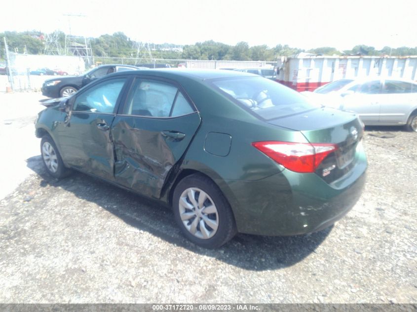 2014 TOYOTA COROLLA L/LE/S/S PLUS/LE PLUS - 2T1BURHE6EC226252