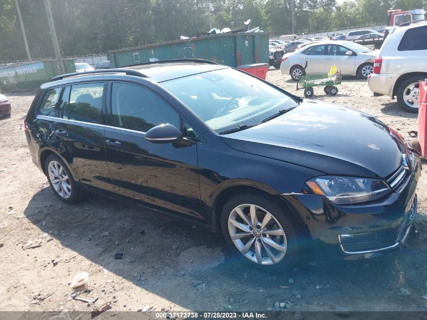 2016 VOLKSWAGEN GOLF SPORTWAGEN TSI SE - 3VWC17AUXGM516634
