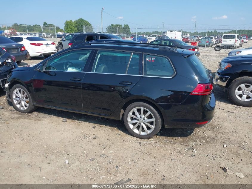 2016 VOLKSWAGEN GOLF SPORTWAGEN TSI SE - 3VWC17AUXGM516634