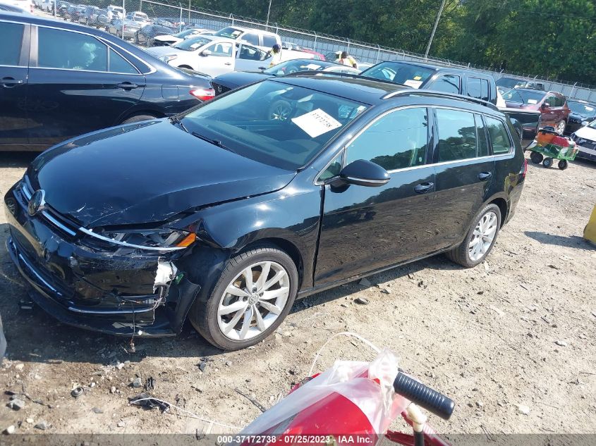 2016 VOLKSWAGEN GOLF SPORTWAGEN TSI SE - 3VWC17AUXGM516634