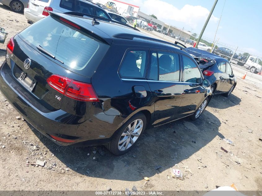 2016 VOLKSWAGEN GOLF SPORTWAGEN TSI SE - 3VWC17AUXGM516634