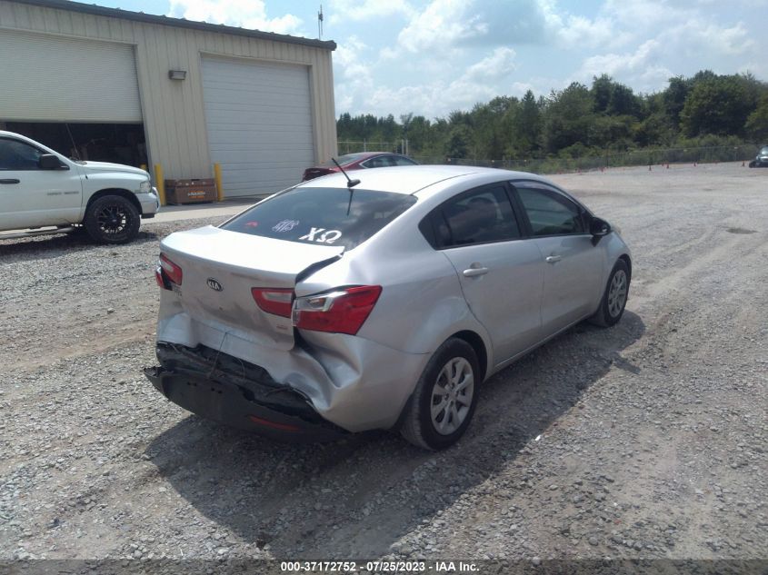 2014 KIA RIO LX - KNADM4A30E6406870