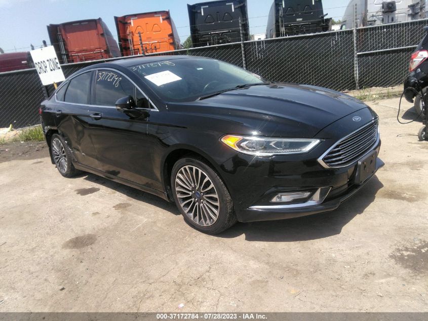 2017 FORD FUSION TITANIUM/PLATINUM - 3FA6P0D92HR252476