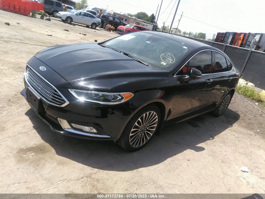 2017 FORD FUSION TITANIUM/PLATINUM - 3FA6P0D92HR252476