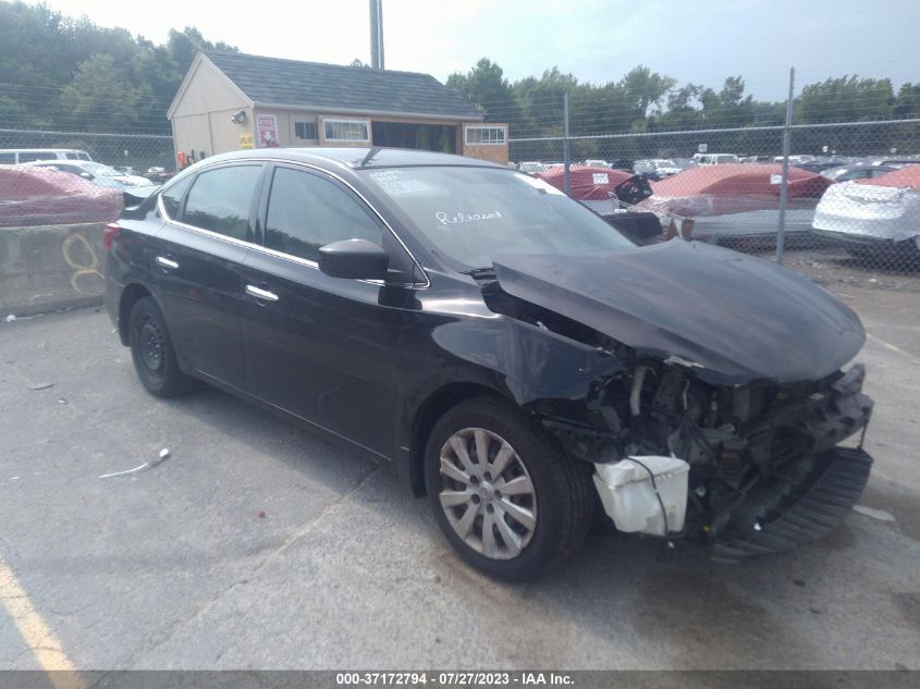 2016 NISSAN SENTRA S - 3N1AB7AP1GY230118