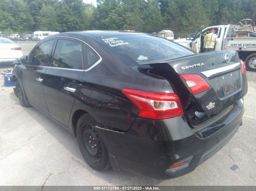 2016 NISSAN SENTRA S - 3N1AB7AP1GY230118