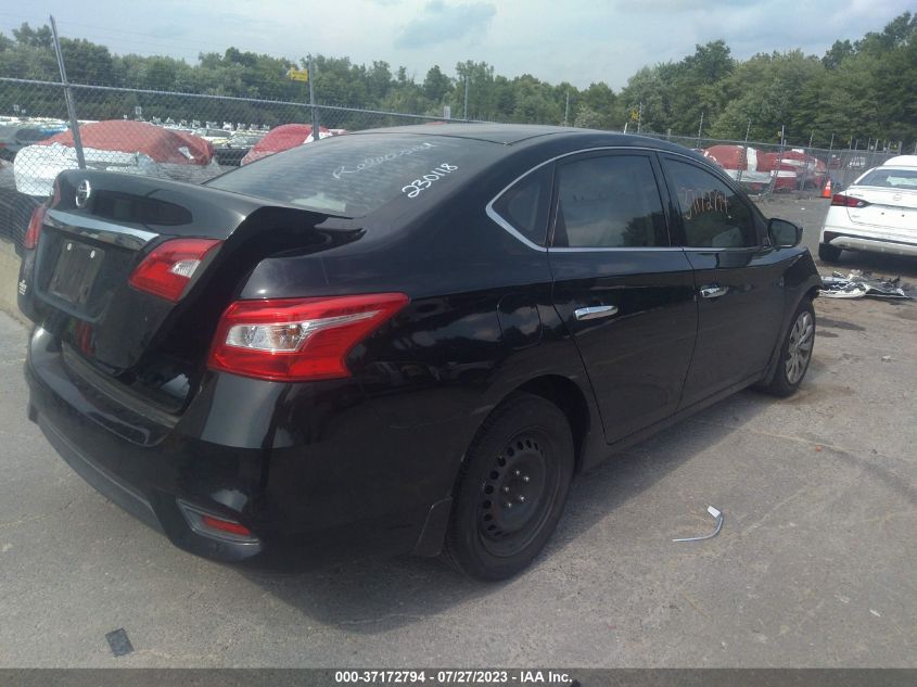 2016 NISSAN SENTRA S - 3N1AB7AP1GY230118