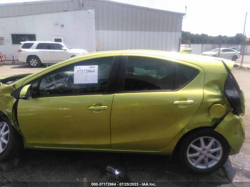 2016 TOYOTA PRIUS C ONE/TWO/THREE/FOUR - JTDKDTB34G1589290