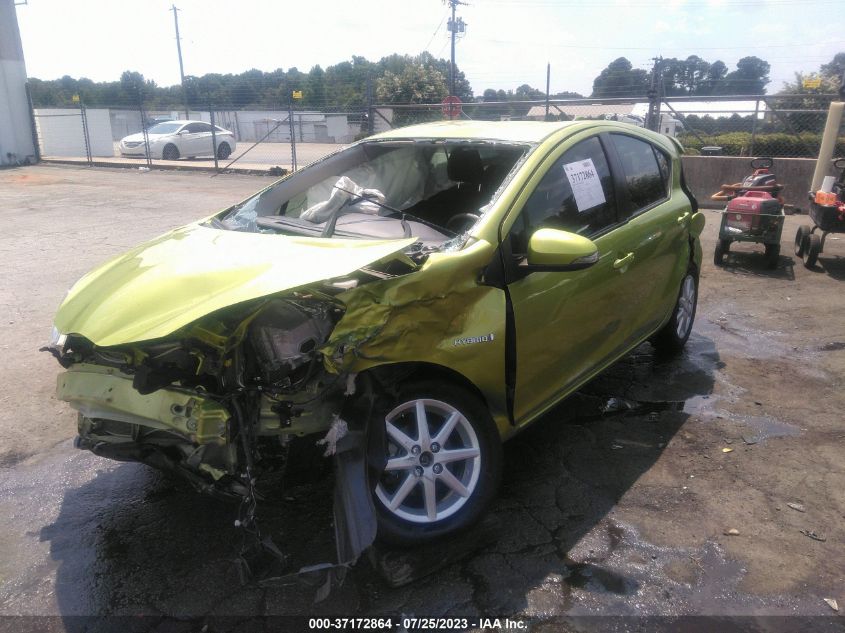2016 TOYOTA PRIUS C ONE/TWO/THREE/FOUR - JTDKDTB34G1589290