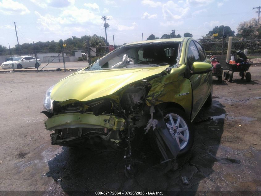 2016 TOYOTA PRIUS C ONE/TWO/THREE/FOUR - JTDKDTB34G1589290