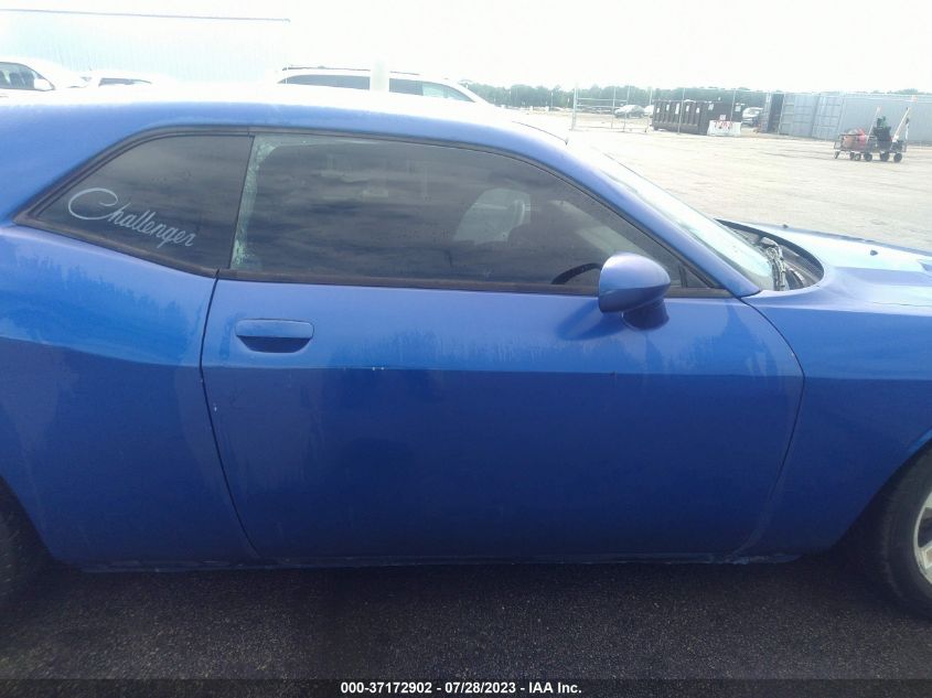 2013 DODGE CHALLENGER SXT - 2C3CDYAG8DH582088