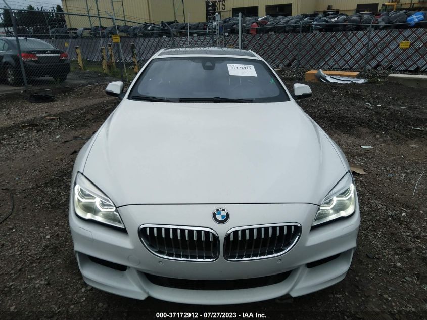 2016 BMW 6 SERIES 650I XDRIVE - WBA6D6C59GG387610