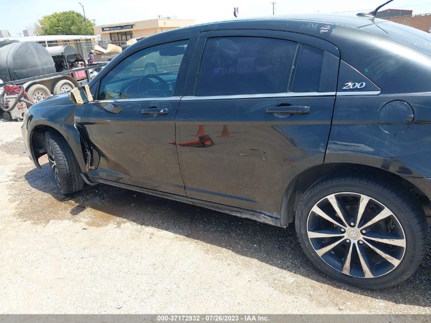 2013 CHRYSLER 200 TOURING - 1C3CCBBB5DN501834
